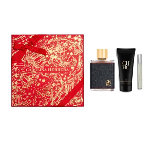 CH Men 100ml Eau de Toilette, 100ml After-Shave Balm and 10ml Mega Spritzer