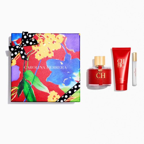 CH Women 100ml Eau de Toilette, 100ml Body Lotion and 10ml Mega Spritzer