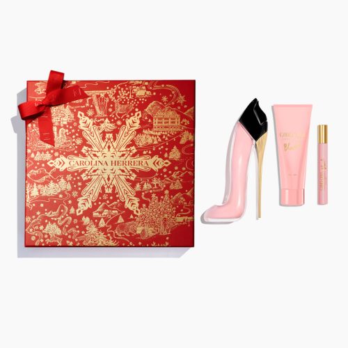 Good Girl Blush 80 ml Eau de Parfum, 100 ml Body Lotion and 10 ml Mega Spritzer