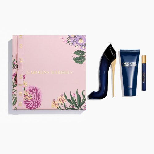 Good Girl 80 ml Eau de Parfum, 100 ml Body Lotion and 10 ml Mega Spritzer